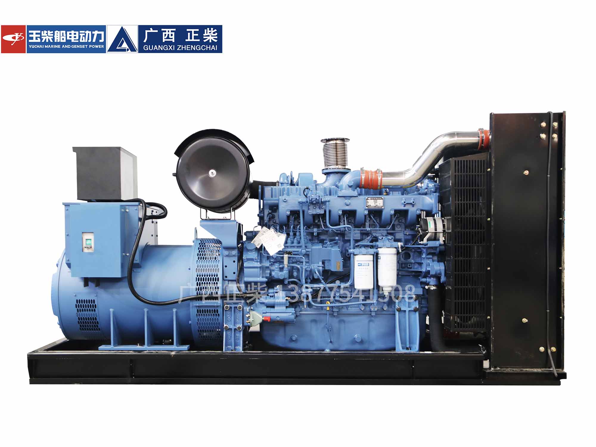 300KW Yuchai diesel generator set
